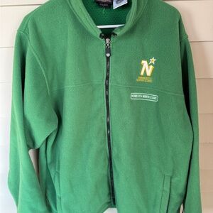Vintage Minnesota North Stars Fleece Jacket